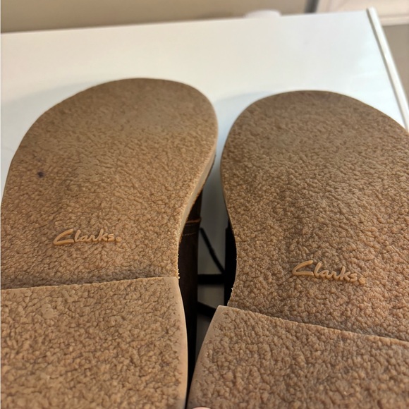 Men's Clarks Size 13 Brown Leather Chukka Boots - Picture 8 of 8